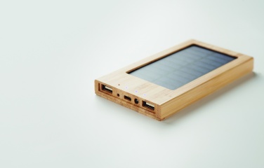 Logotrade presentreklam bild: Powerbank Solcell 4000 mAh ARENA SOLAR