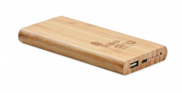 : 6000 mAh Powerbank i bambu