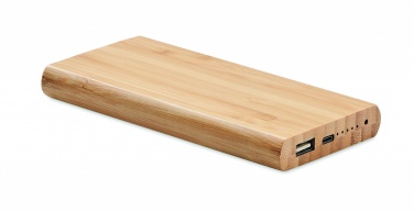 : 6000 mAh Powerbank i bambu