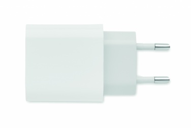 Logotrade profilreklam bild: 18W USB-laddare