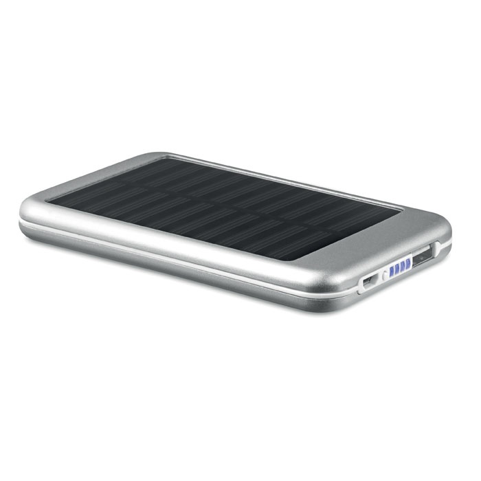 Logotrade kampanjprodukter bild: 4000 mAH sol Powerbank