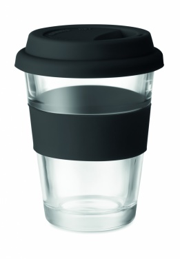 Logotrade profilprodukter bild: Take away mugg i glas