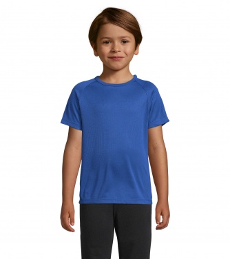 Logotrade kampanjprodukter bild: SPORTY BARN T-SHIRT 140g