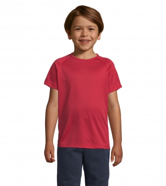 Logotrade profilreklam bild: SPORTY BARN T-SHIRT 140g