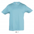 REGENT BARN T-SHIRT 150g, Atoll blå