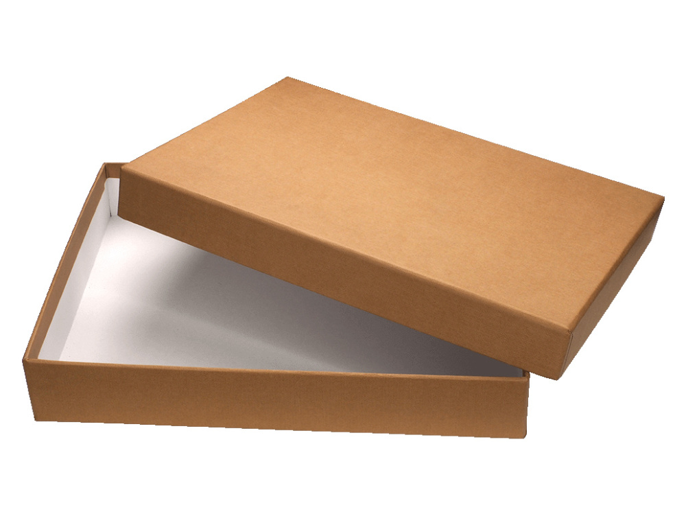 Logotrade profilprodukter bild: Box laminerad med dekorativt papper (25x21x5cm) 44703700