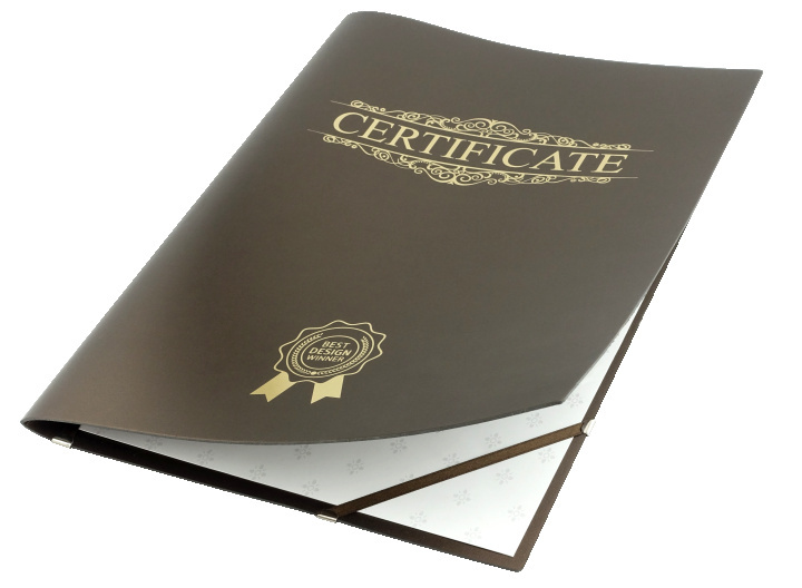 Logotrade reklamprodukter bild: Certifikatomslag 152094