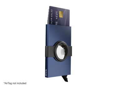Logotrade profilreklam bild: RFID kreditkortsfodral med hållare för AirTag 2163108