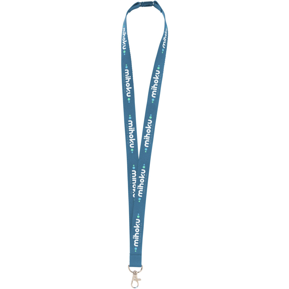 Logotrade reklamprodukter bild: Lanyard Sublimation Säkerhetsnyckelsnöre 20 mm