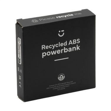 Logotrade profilreklam bild: Kompakt 5000 RCS återvunnen ABS Powerbank