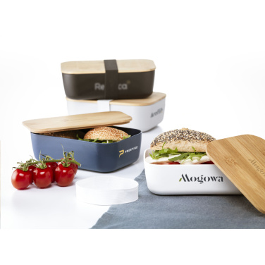 Logotrade profilprodukter bild: Midori Bamboo Lunchbox