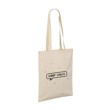 Logotrade profilreklam bild: ShoppyBag (180 g/m²) bomullspåse med långa handtag