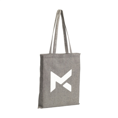 Logotrade presentreklam bild: GRS Recycled Cotton Shopper (180 g/m²) påse