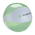 BeachBall Ø 30 cm, vit/lime