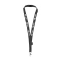 Lanyard Safety RPET 2 cm, svart