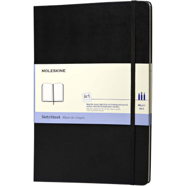 Logotrade profilprodukter bild: Moleskine A4-skissbok för konst