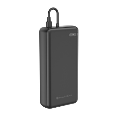 Logotrade reklamprodukter bild: Urban Vitamin Menlo Park RCS rplastic 20.000 20WPD powerbank