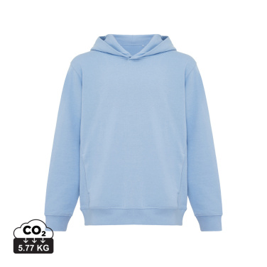 Logotrade kampanjprodukter bild: Iqoniq Yengo hoodie i återvunnen bomull med sidofickor för b