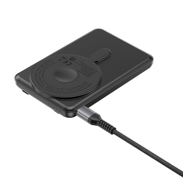 Logotrade reklamprodukter bild: Urban Vitamin Redwood 5in1 5000mah 20WPD magnetisk powerbank