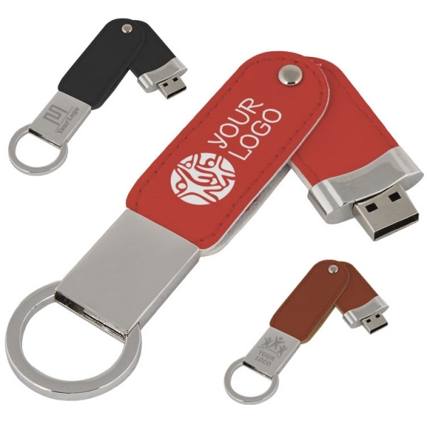 Logotrade profilprodukter bild: Metall-USB-minne