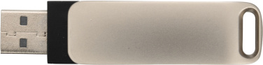 Logotrade profilprodukter bild: Metall-USB-minne