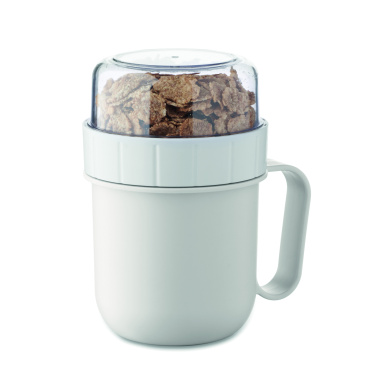 Logotrade kampanjprodukter bild: On the go-mugg i PP 450 ml