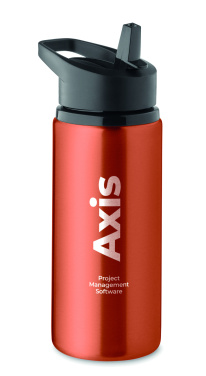 Logotrade kampanjprodukter bild: Flaska med enkel vägg 500 ml