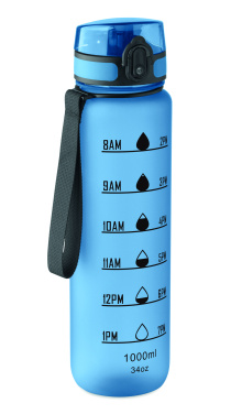 Logotrade reklamprodukter bild: Sportflaska RPET 1L