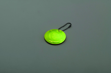 Logotrade profilprodukter bild: Rund reflex nyckelring