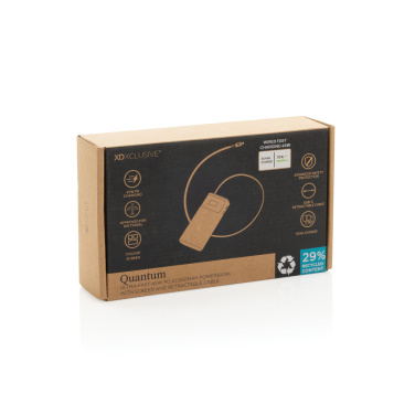 Logotrade profilreklam bild: Quantom RCS ultrasnabb PD45W 10.000mAh powerbank med display