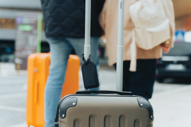 Logotrade reklamprodukter bild: Globefind Dual RCS bagagetagg med global spårning