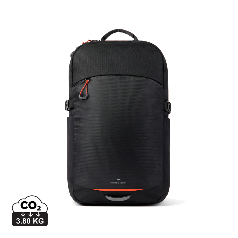 Logotrade reklamprodukter bild: Nordic Drift Trail RCS dagryggsäck 16L
