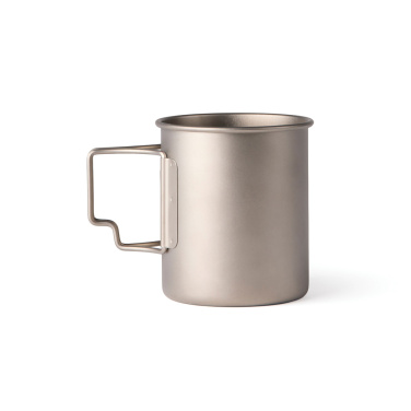 Logotrade reklamprodukter bild: Nordic Trail ultralätt titaniummugg 450 ml
