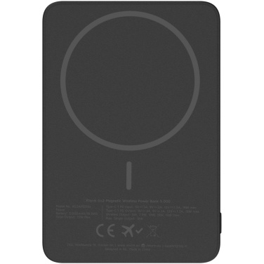 Logotrade profilreklam bild: Xtorm Go2 trådlös powerbank på 15 W, 5 000 mAh