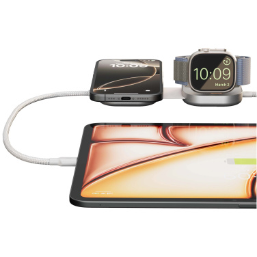 Logotrade presentreklam bild: Zens Pro 3 140 W USB-C 3-i-1-laddningskabel