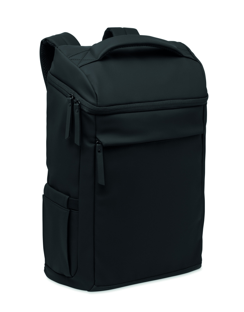 Logotrade kampanjprodukter bild: 15" PU-dataryggsäck