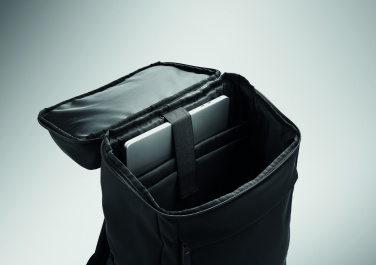 Logotrade presentreklam bild: 15" PU-dataryggsäck