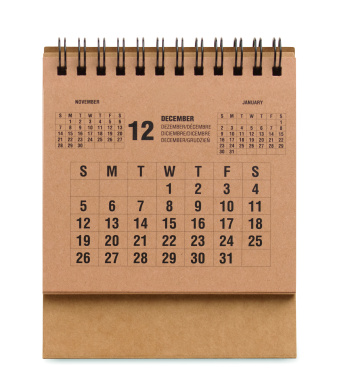 Logotrade profilreklam bild: 4-årig skrivbordskalender