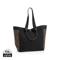 BEAU AWARE™ 400 gsm återvunnen canvas allround shoppingväska, svart
