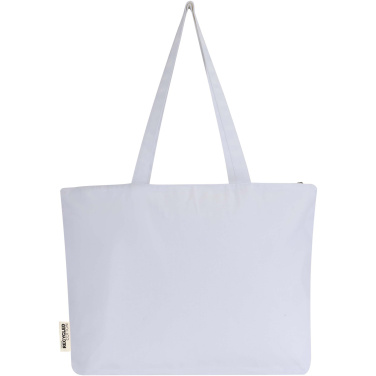 Logotrade reklamprodukter bild: Ningbo 320 g/m² shoppingkasse med blixtlås 15L